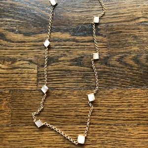 Kendra Scott grey stone necklace